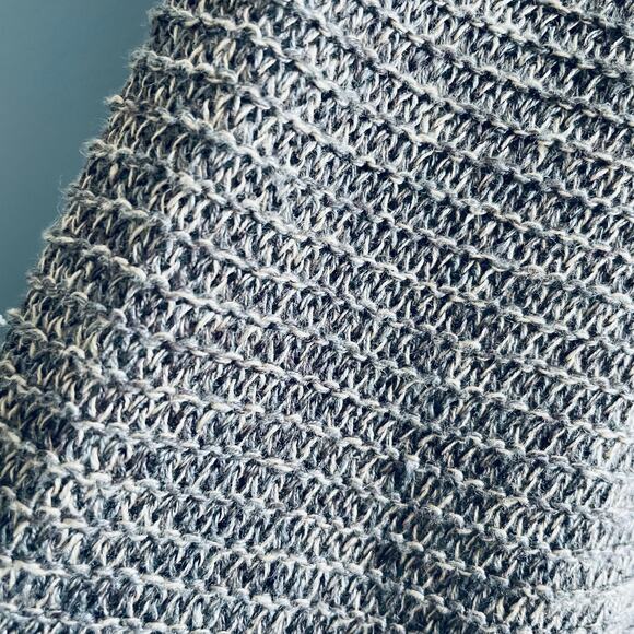 Eileen Fisher Linen Long Line Cardigan M Tan Duster Open Front Sweater Lagenlook - Picture 4 of 6